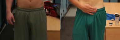 6'6 Male 65 lbs Fat Loss Before and After 280 lbs to 215 lbs