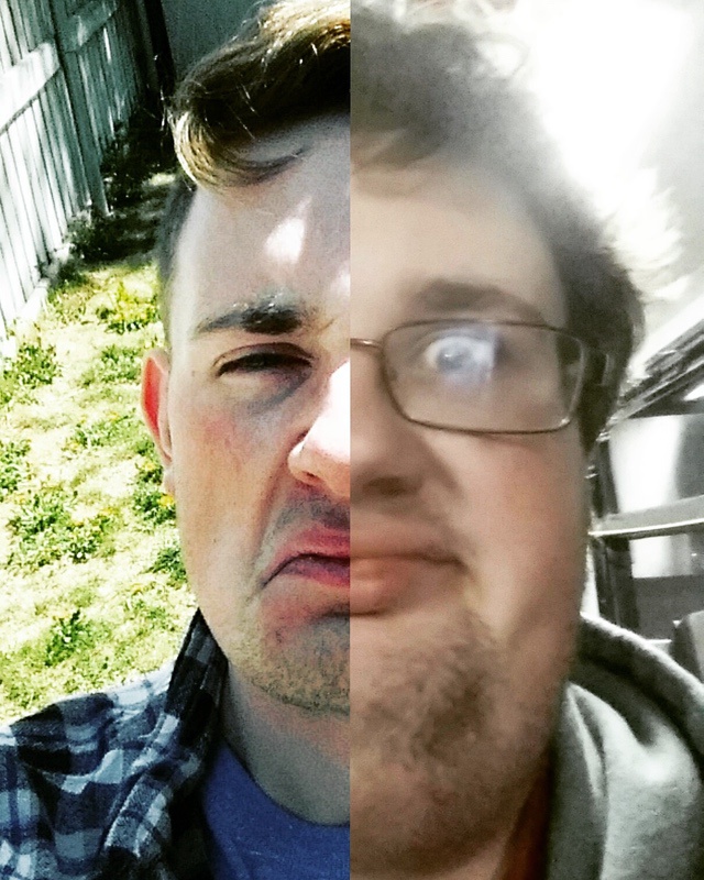 Progress Pics of 55 lbs Weight Loss 5 foot 8 Male 220 lbs to 165 lbs