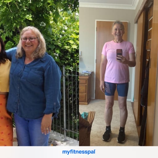F/57/5'5 [222Lbs > 132Lbs = 90Lbs] (13 Months)

Female at 57 Years Old and 5'5 Tall Loses 90Lbs in 13 Months