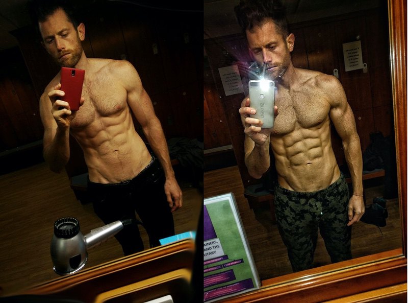 6 lbs Weight Gain Before and After 6'4 Male 190 lbs to 196 lbs