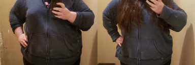40 lbs Weight Loss Before and After 5 foot 4 Female 375 lbs to 335 lbs