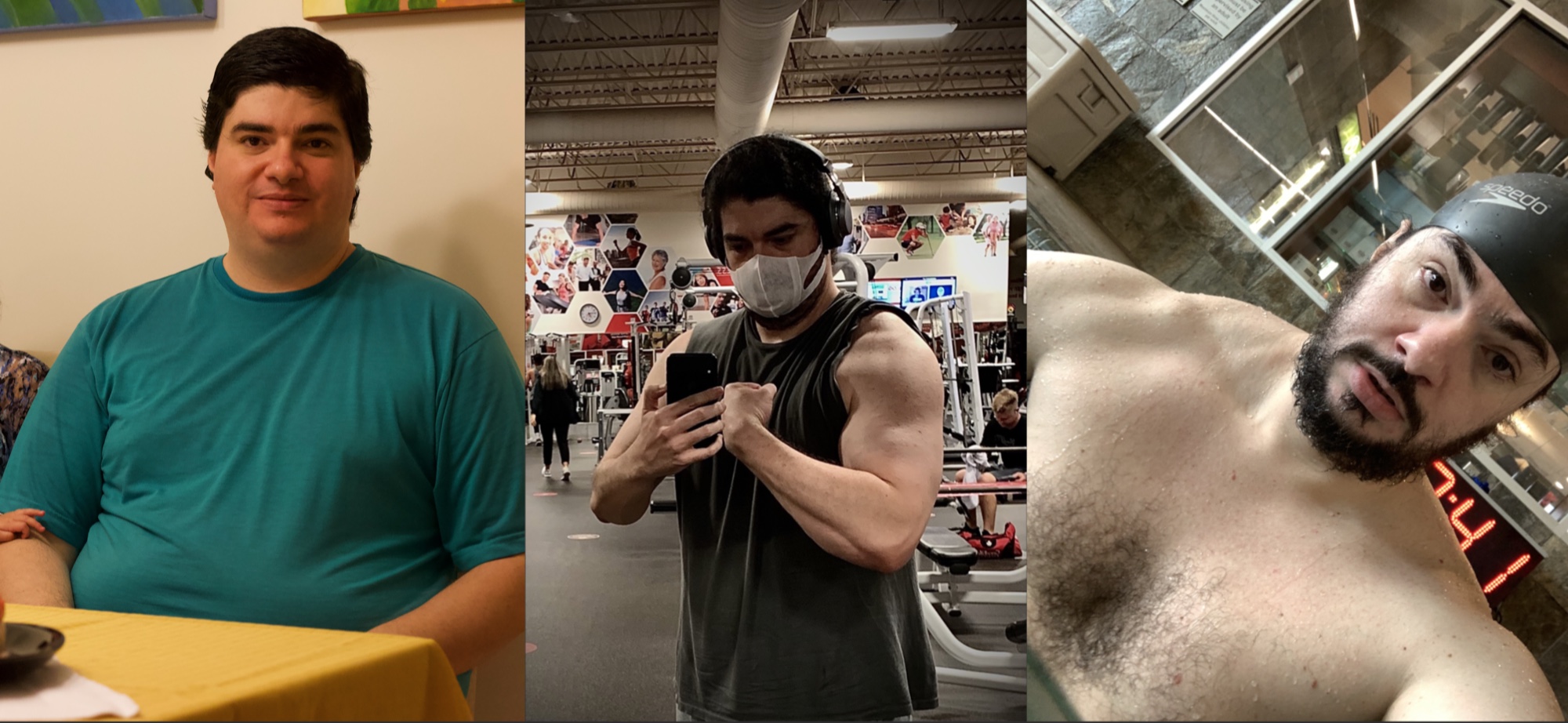 110 lbs Weight Loss 6 feet 3 Male 325 lbs to 215 lbs
