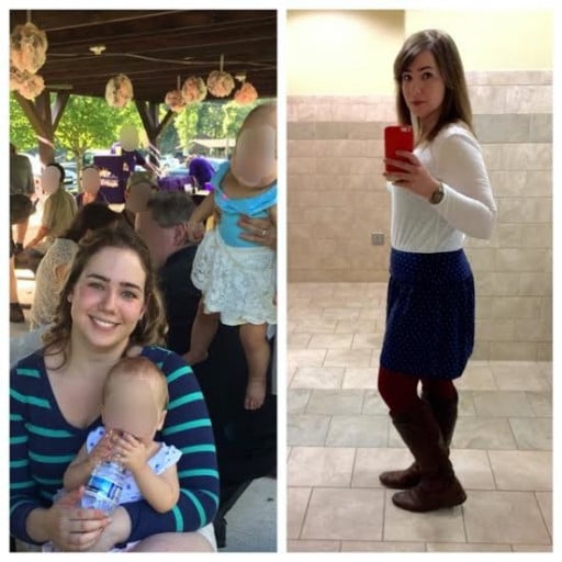 Twin Mom's 30Lb Weight Loss Journey: F/28/5'7" Photo Friday