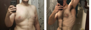 90 lbs Weight Loss 6 foot 3 Male 265 lbs to 175 lbs