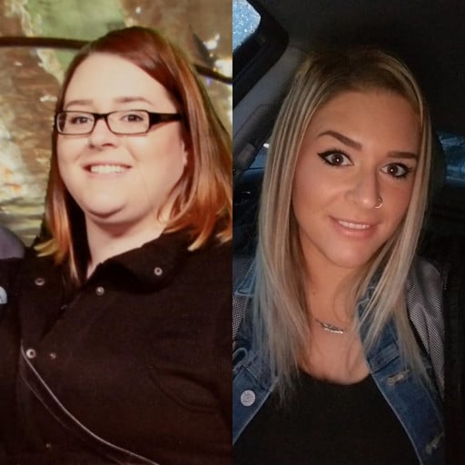 5'10 Female Progress Pics of 97 lbs Weight Loss 280 lbs to 183 lbs
