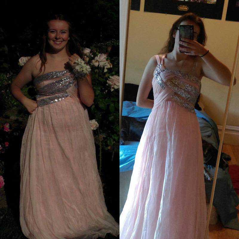 5 foot 5 Female 40 lbs Fat Loss Before and After 175 lbs to 135 lbs