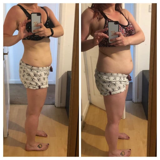 F/32/5'2 Lost 9Lbs in 6 Weeks by Weights, Hiit and Watching Macros