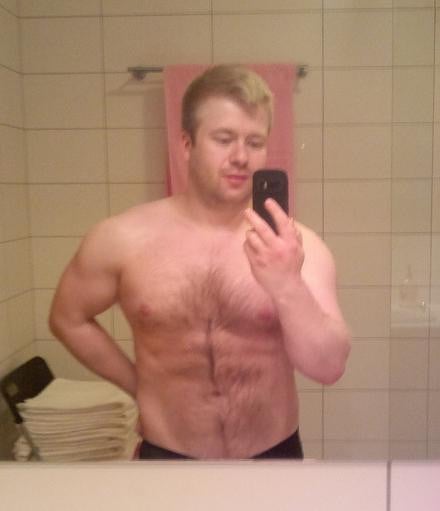 A progress pic of a 5'6" man showing a weight reduction from 175 pounds to 160 pounds. A respectable loss of 15 pounds.