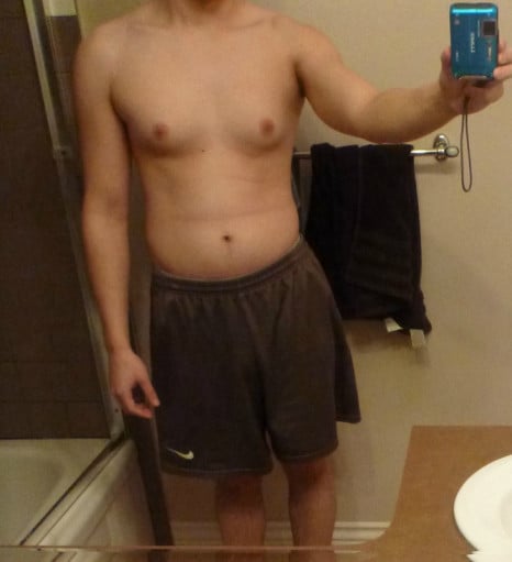 4 Pictures of a 5 foot 5 153 lbs Male Weight Snapshot