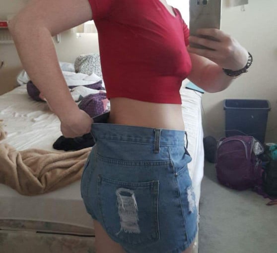 User's 2 Months Weight Loss Journey: Lost 9Lbs and a Bittersweet Moment with Favorite Shorts