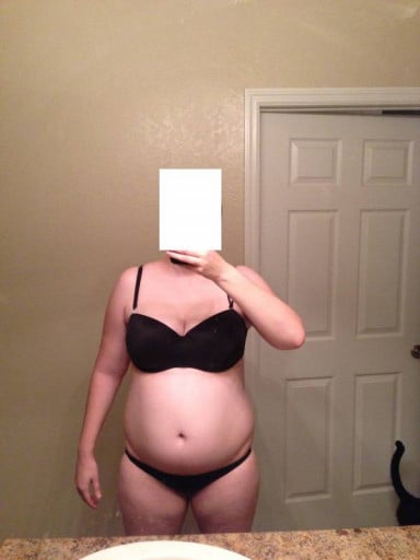 A picture of a 5'11" female showing a snapshot of 200 pounds at a height of 5'11