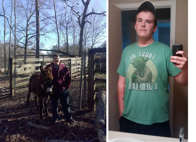 165 lbs Fat Loss Before and After 6 foot 1 Male 390 lbs to 225 lbs