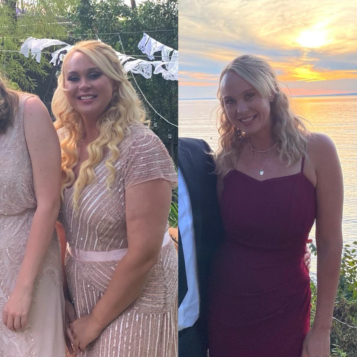5 feet 7 Female 62 lbs Weight Loss 205 lbs to 143 lbs