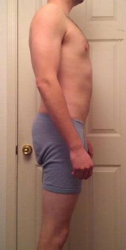 4 Photos of a 220 lbs 6 foot 6 Male Fitness Inspo