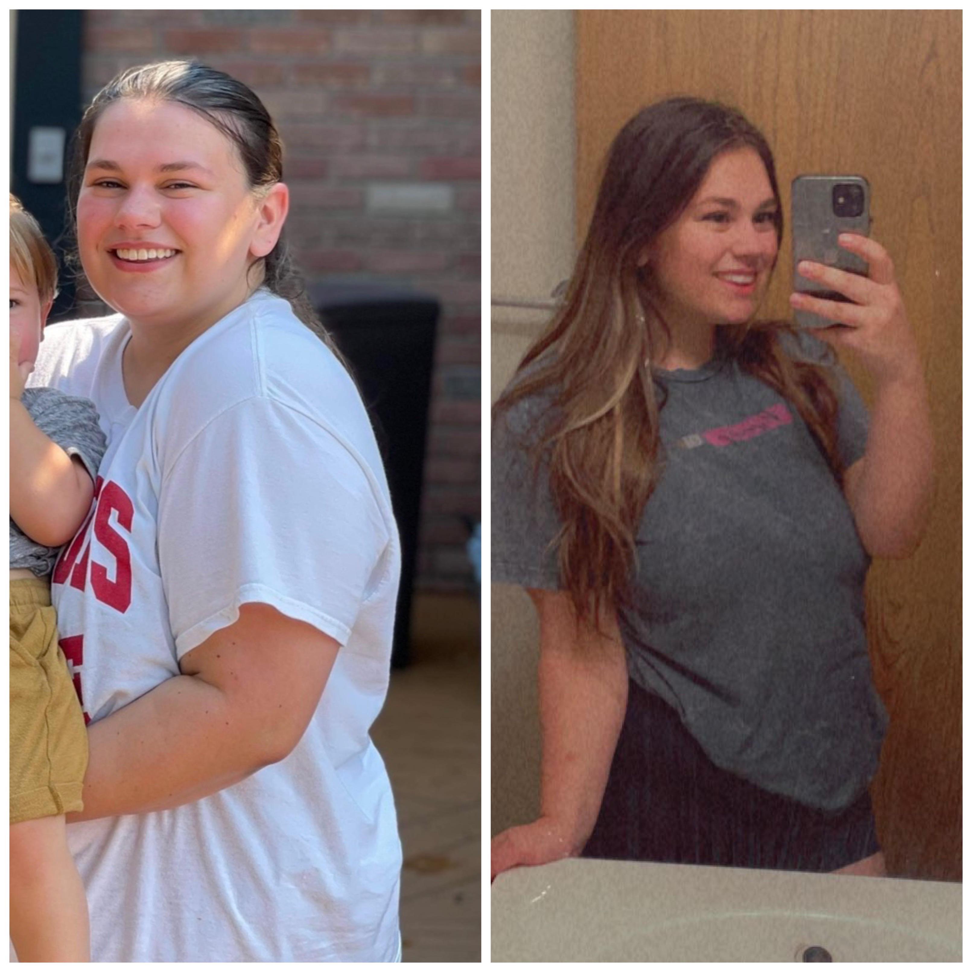 5 feet 3 Female 62 lbs Fat Loss 260 lbs to 198 lbs