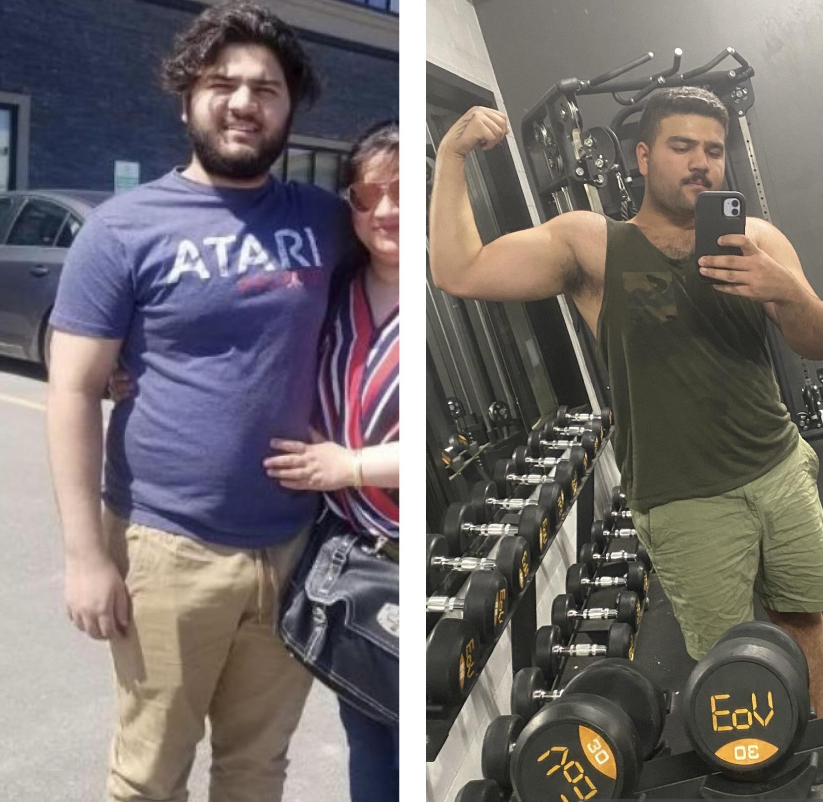 5 feet 10 Male Before and After 27 lbs Weight Loss 226 lbs to 199 lbs