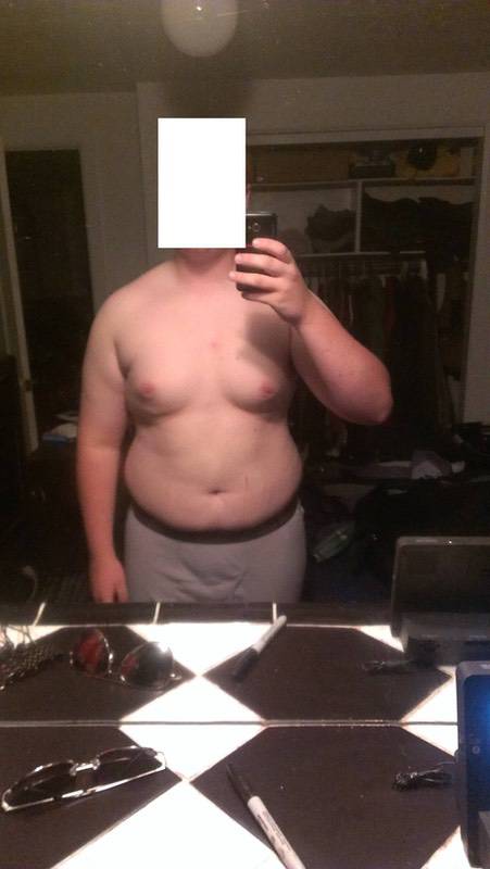 6 feet 2 Male Progress Pics of 75 lbs Fat Loss 285 lbs to 210 lbs