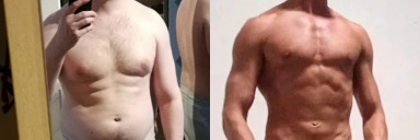 52 lbs Weight Loss 5'8 Male 198 lbs to 146 lbs