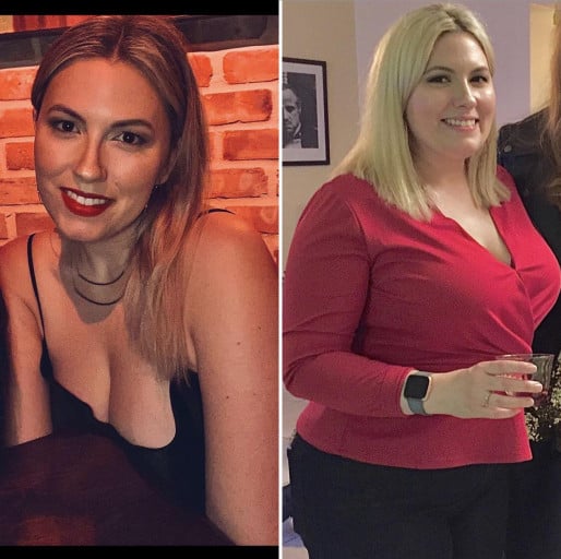 F/31/5'4 [194Lbs > 157Lbs = 37Lbs] Nye Last Night Vs. Nye Last Year

Female at 31 Years Old and 5'4 Tall Sees a 37Lbs Weight Loss From Last New Year's Eve!