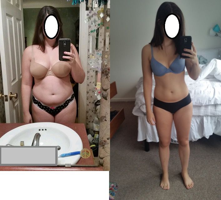 5'4 Female 44 lbs Fat Loss 170 lbs to 126 lbs