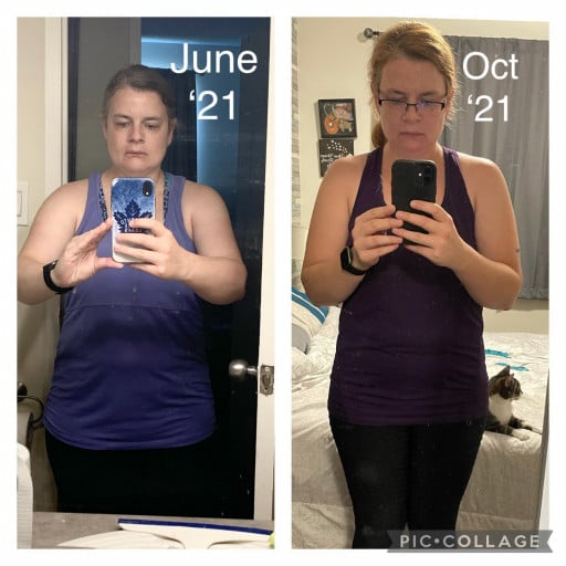 Slow and Steady Progress: a 4 Month Weight Loss Journey