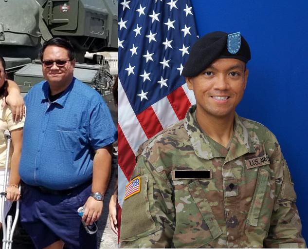 143 lbs Fat Loss Before and After 5 foot 9 Male 330 lbs to 187 lbs
