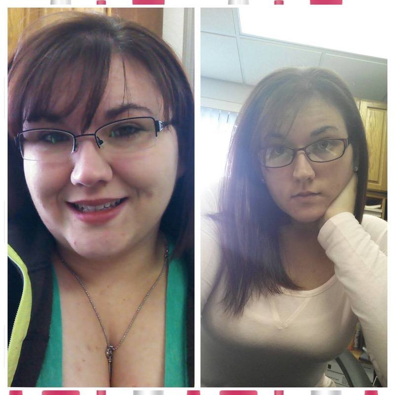 5 feet 6 Female 116 lbs Fat Loss 321 lbs to 205 lbs