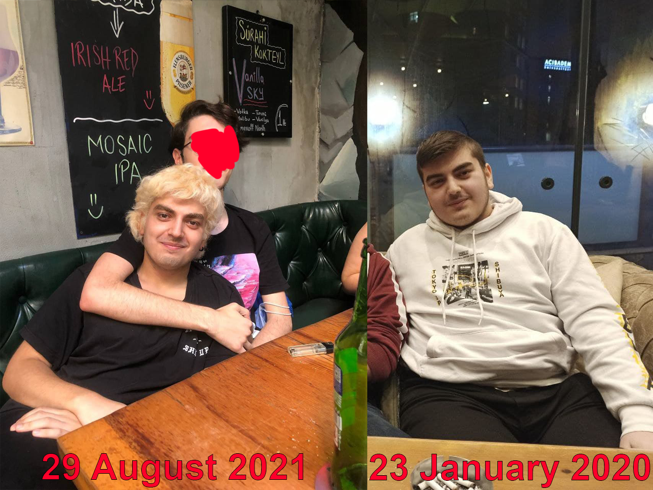 Progress Pics of 83 lbs Weight Loss 5'7 Male 231 lbs to 148 lbs