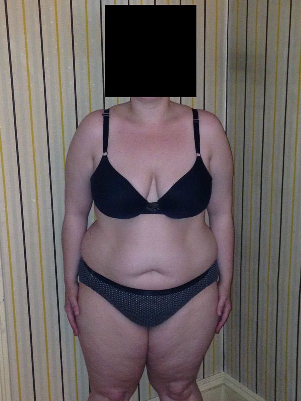 4 Photos of a 222 lbs 5'6 Female Weight Snapshot