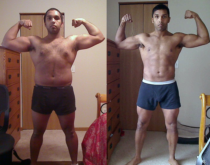 5 feet 9 Male Progress Pics of 50 lbs Weight Loss 220 lbs to 170 lbs.