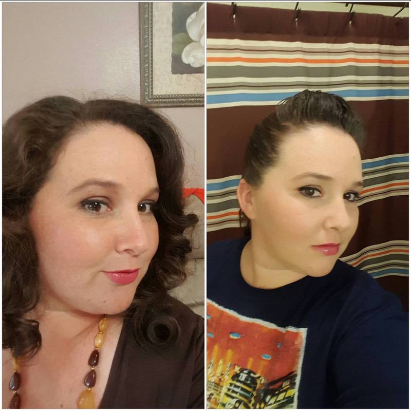 Before and After 18 lbs Weight Loss 5 feet 4 Female 238 lbs to 220 lbs