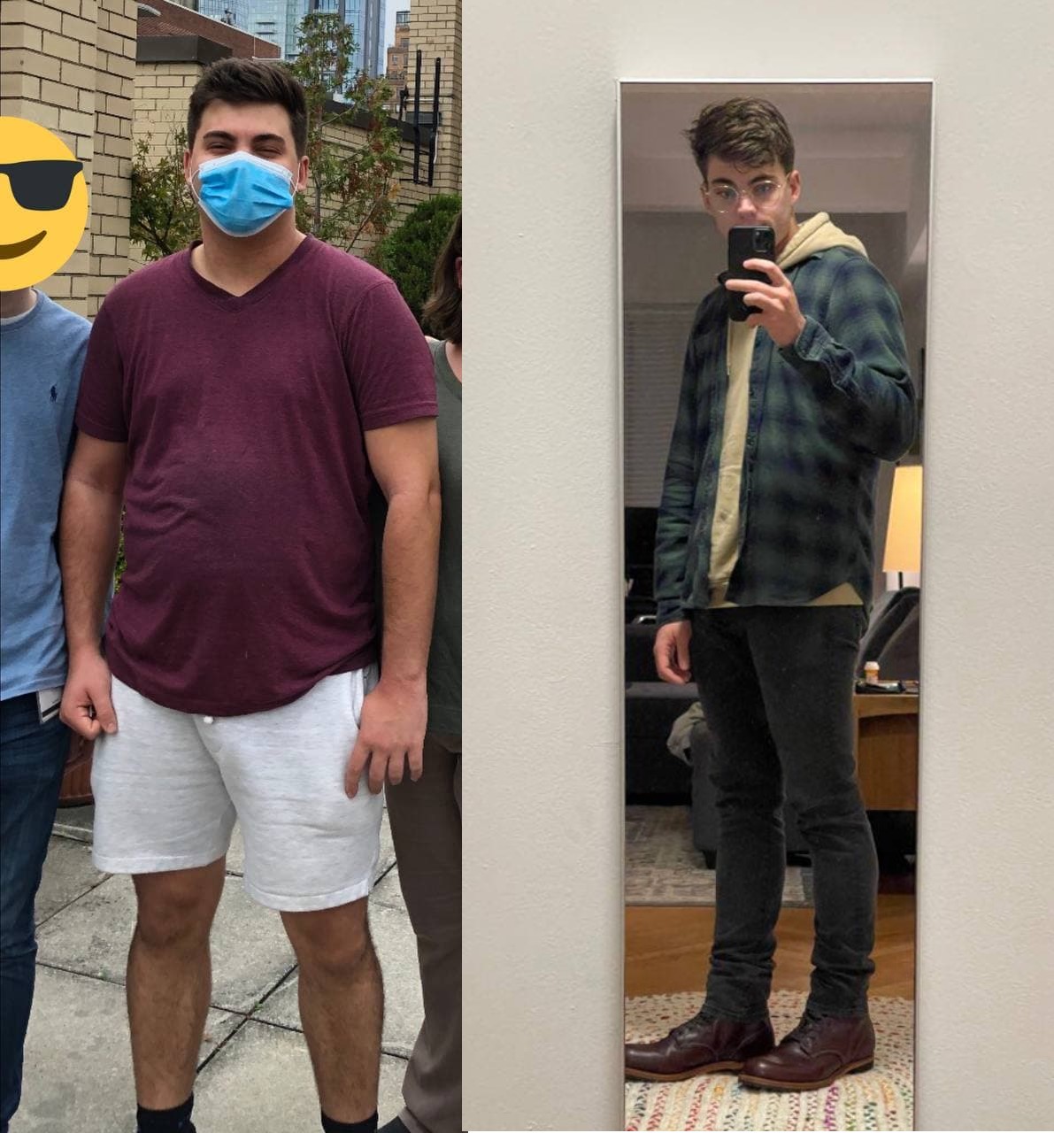 80 lbs Weight Loss 6 foot 1 Male 257 lbs to 177 lbs