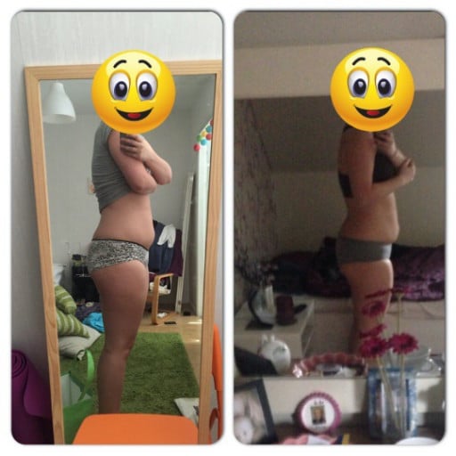 5 feet 11 Female 13 lbs Weight Loss Before and After 207 lbs to 194 lbs
