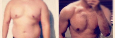 Progress Pics of 96 lbs Fat Loss 5 feet 10 Male 286 lbs to 190 lbs