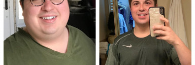 5'4 Male Progress Pics of 100 lbs Fat Loss 270 lbs to 170 lbs