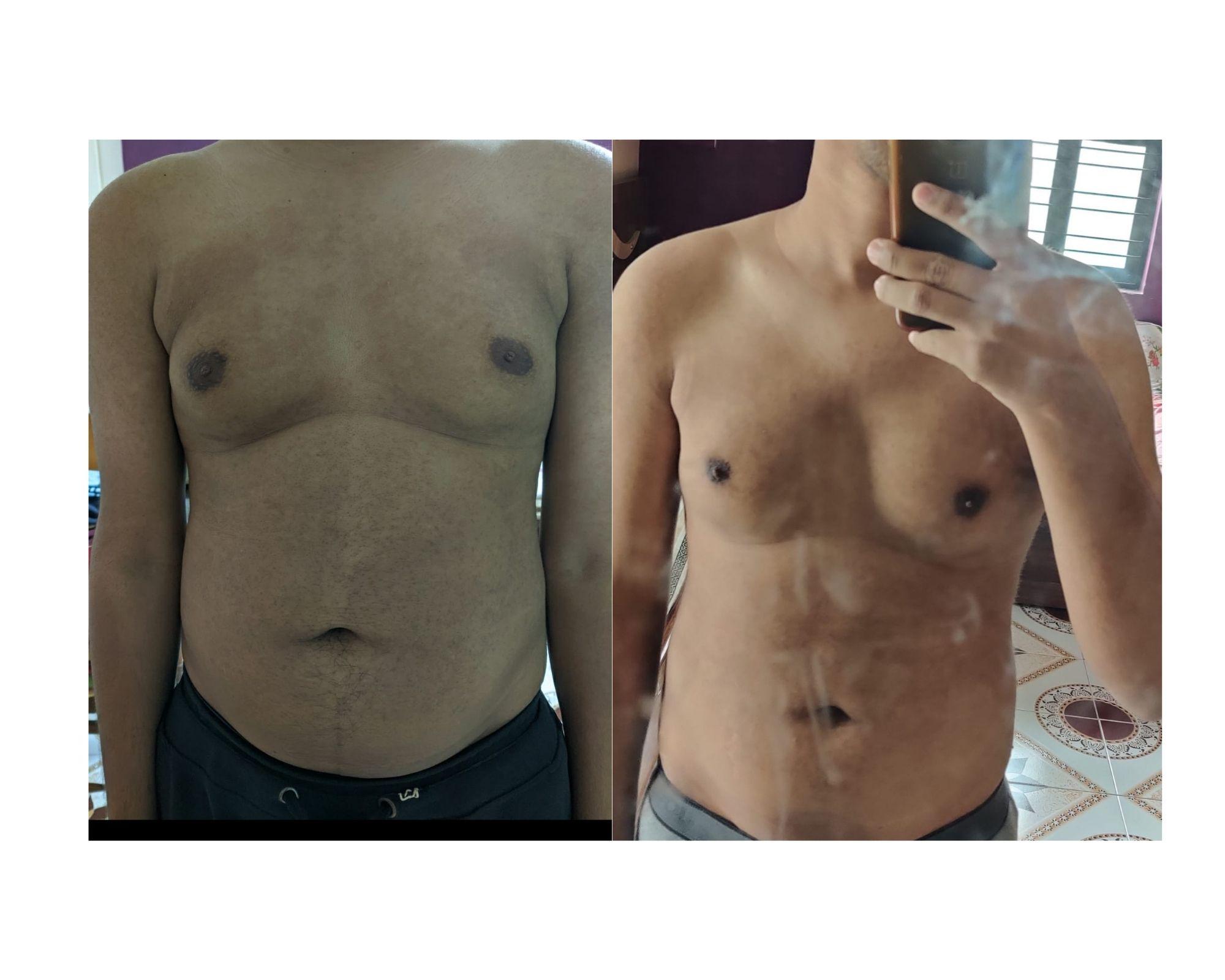5 foot 5 Male 13 lbs Weight Loss 155 lbs to 142 lbs