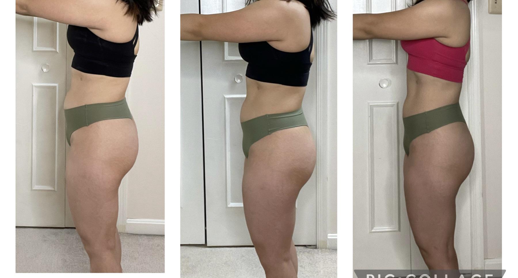 Progress Pics of 11 lbs Weight Loss 5 foot 1 Female 145 lbs to 134 lbs