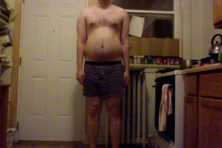 A picture of a 6'3" male showing a snapshot of 235 pounds at a height of 6'3