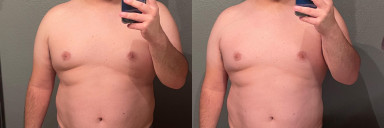 4 lbs Fat Loss 6 foot 2 Male 287 lbs to 283 lbs