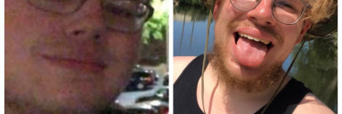 5'11 Male Before and After 102 lbs Fat Loss 345 lbs to 243 lbs