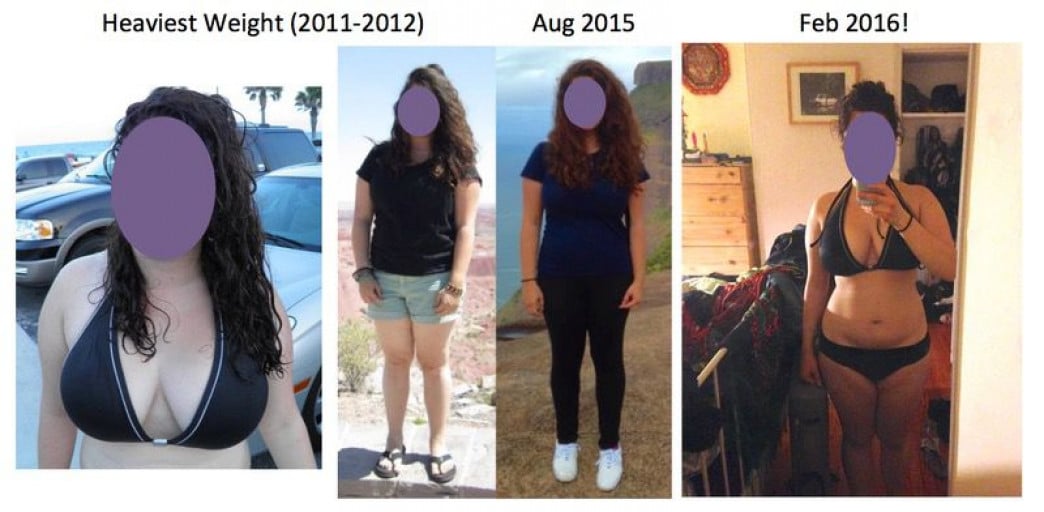 21 lbs Weight Loss 5 foot Female 148 lbs to 127 lbs