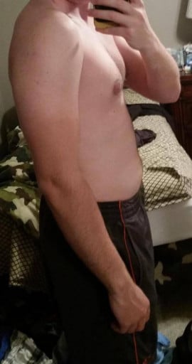 A progress pic of a 6'1" man showing a snapshot of 191 pounds at a height of 6'1