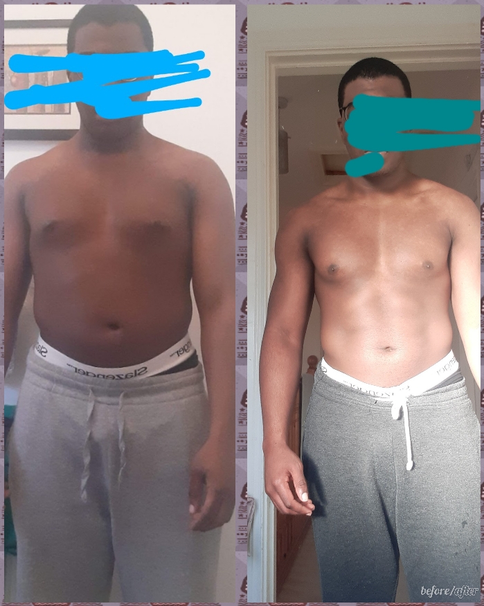 5 foot 6 Male 2 lbs Weight Loss 169 lbs to 167 lbs