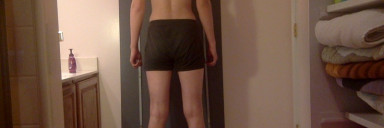 3 Pics of a 165 lbs 6 feet 4 Male Weight Snapshot