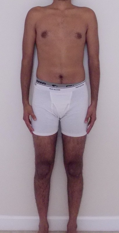 4 Pictures of a 128 lbs 5 foot 8 Male Fitness Inspo