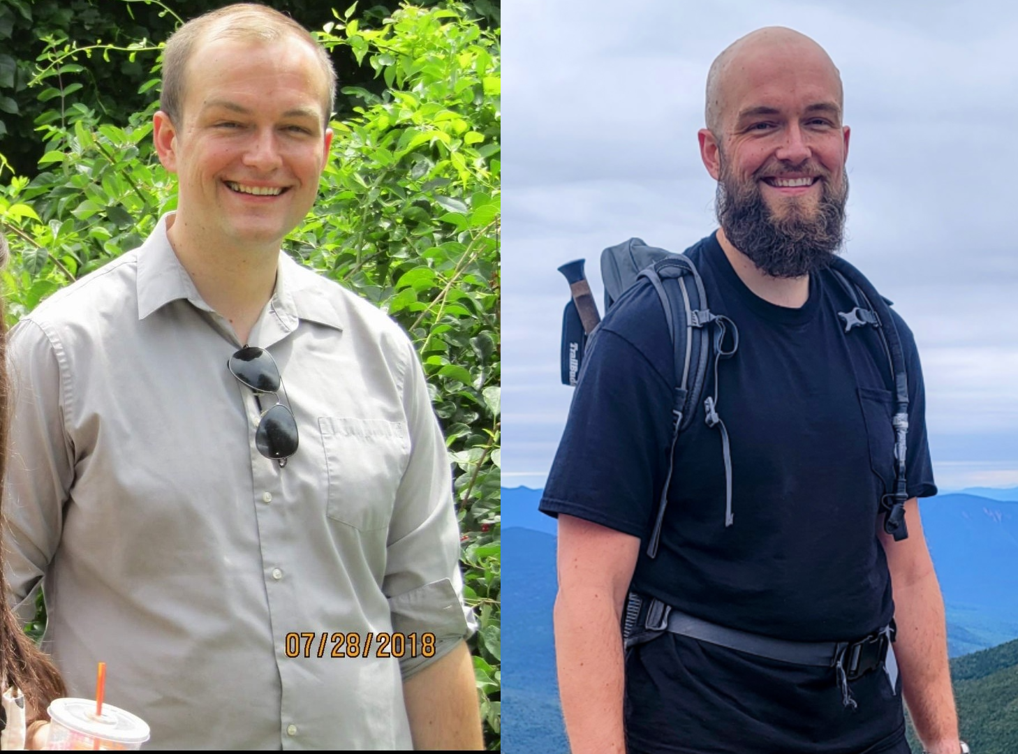 6'4 Male Progress Pics of 20 lbs Fat Loss 240 lbs to 220 lbs