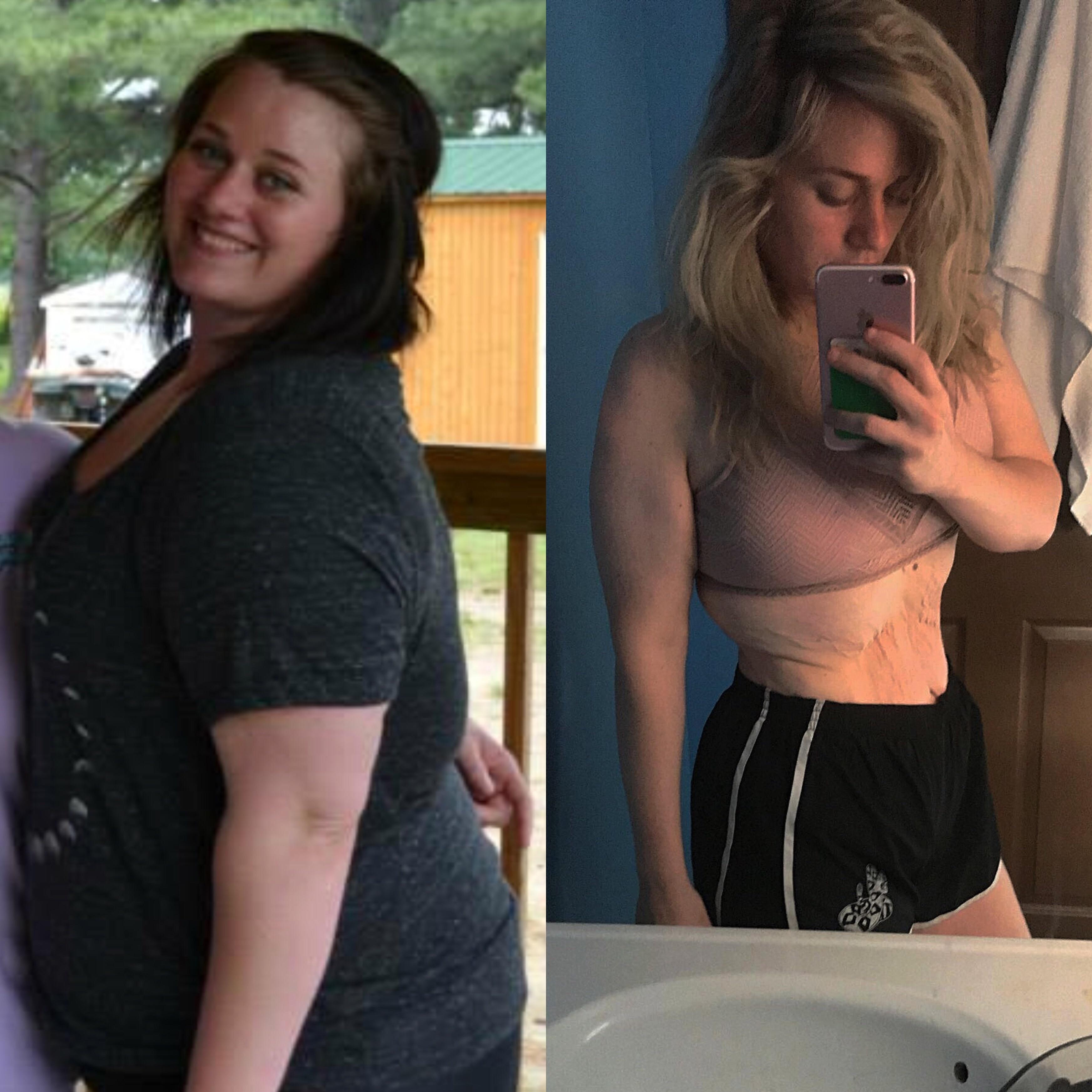 Progress Pics of 130 lbs Fat Loss 5'7 Female 270 lbs to 140 lbs