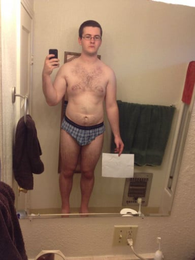 A progress pic of a 6'0" man showing a snapshot of 202 pounds at a height of 6'0