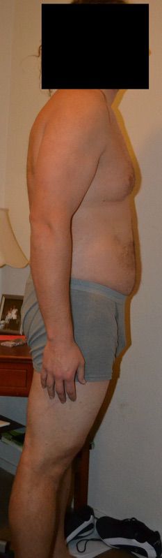 4 Pictures of a 287 lbs 6 feet 6 Male Fitness Inspo