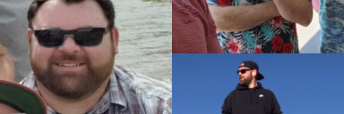 Before and After 91 lbs Fat Loss 5 foot 8 Male 308 lbs to 217 lbs